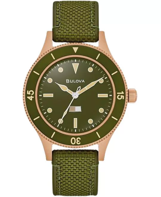 Bulova Mil Ships CuSn8 Bronze / Archive Series Watch 41mm