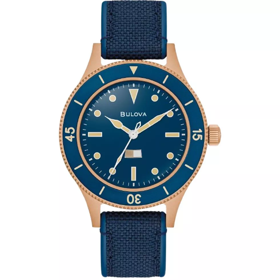Bulova Mil Ships Special CuSn8 Bronze / Archive Series Watch 41mm