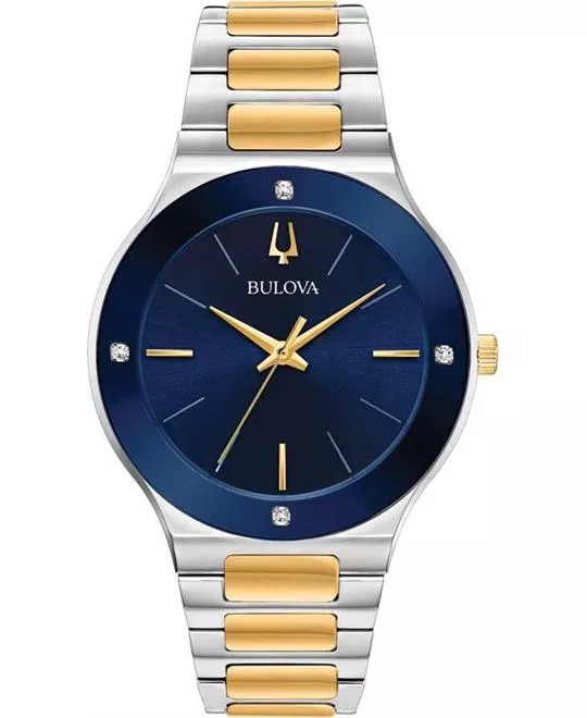Bulova Millennia Diamond Watch 43mm