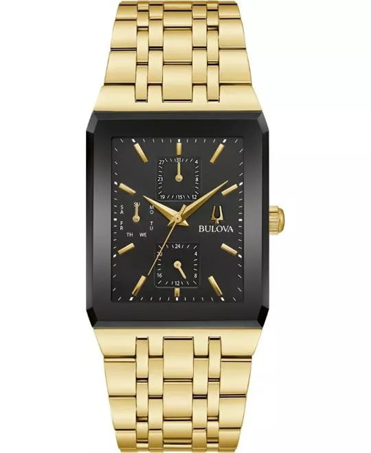 Bulova Modern Day Quartz Black Watch 42mm
