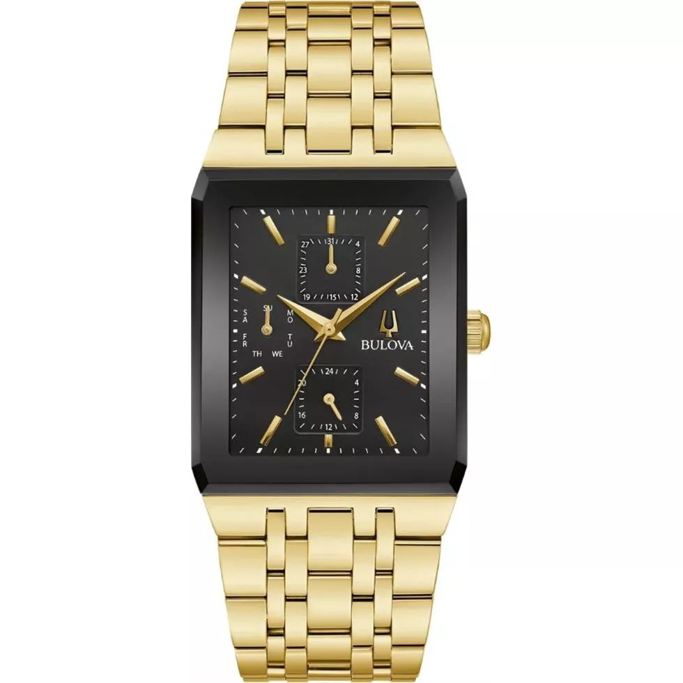 Bulova Modern Day Quartz Black Watch 42mm