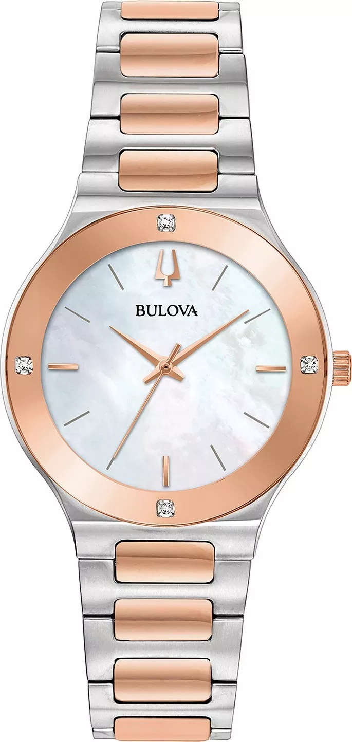 MSP: 89943 Bulova Modern Diamond-Accent Watch 32mm 10,240,000