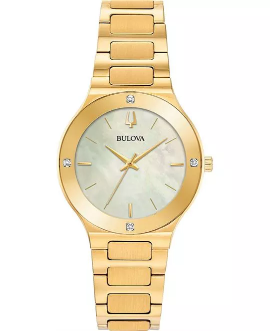 Bulova Modern Diamond-Accent Watch 32mm