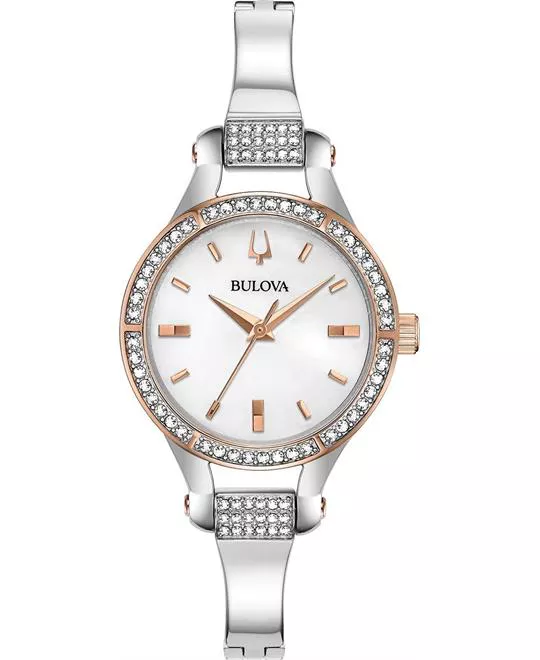Bulova MOP Dial Ladies Watch 27mm