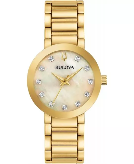 Bulova Modern Diamond Watch 30mm  
