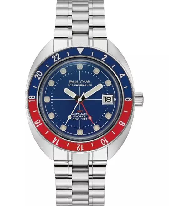Bulova Oceanographer GMT Watch 41mm