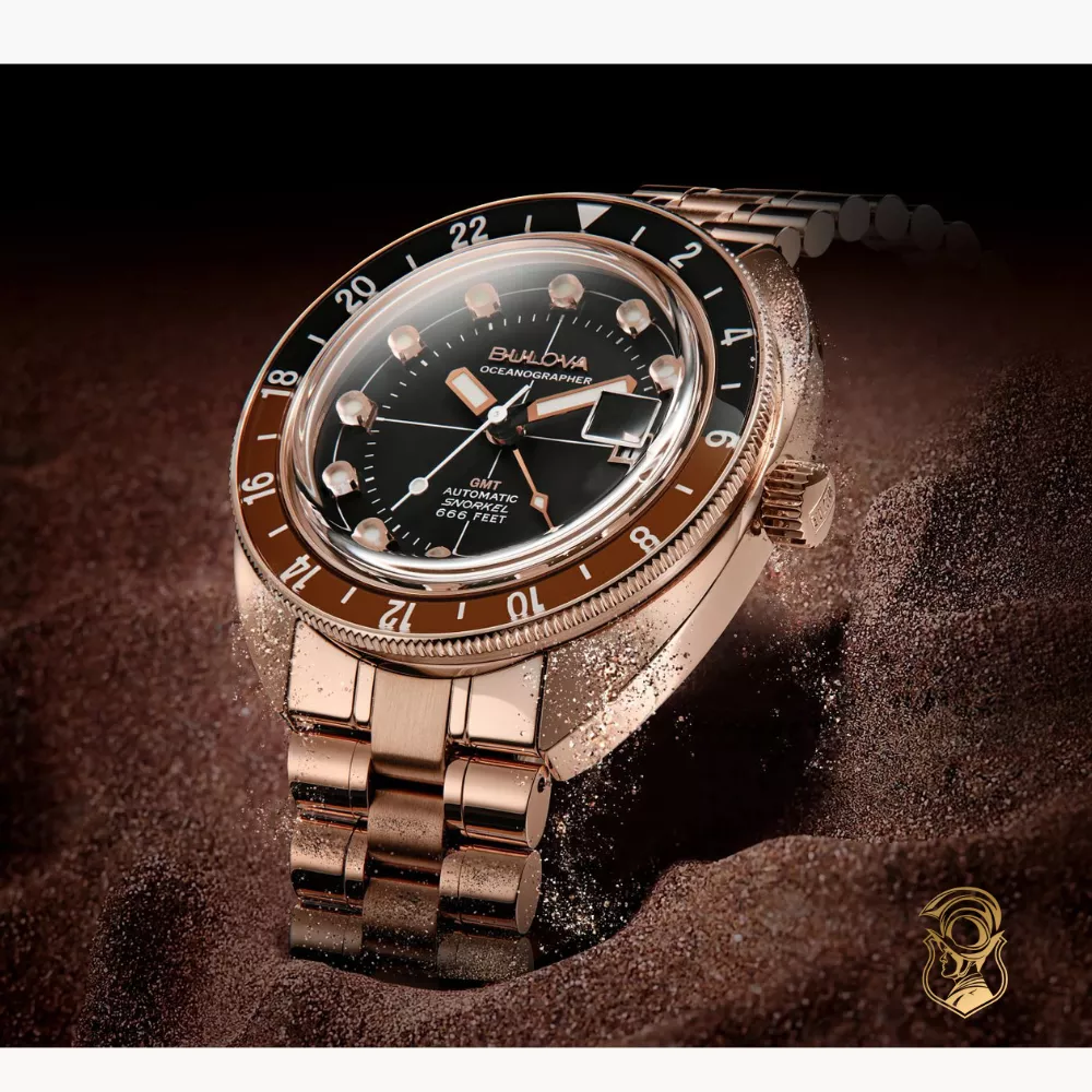 Bulova Oceanographer GMT Watch 41mm