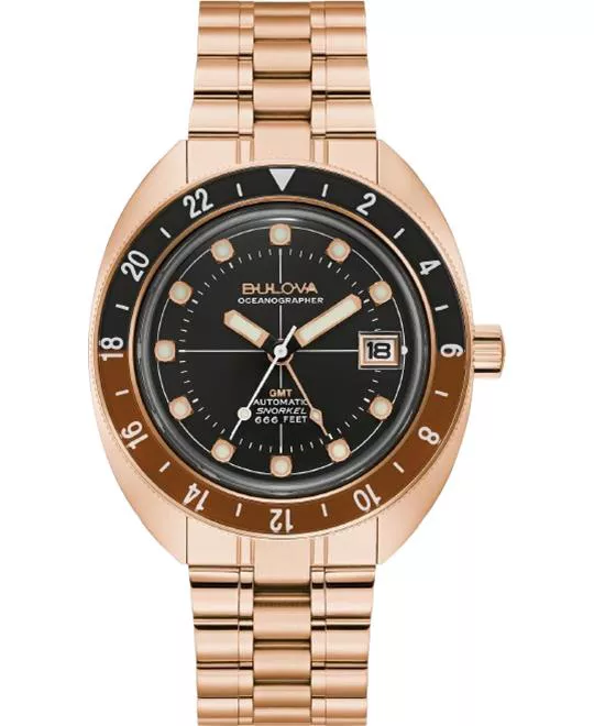 Bulova Oceanographer GMT Watch 41mm