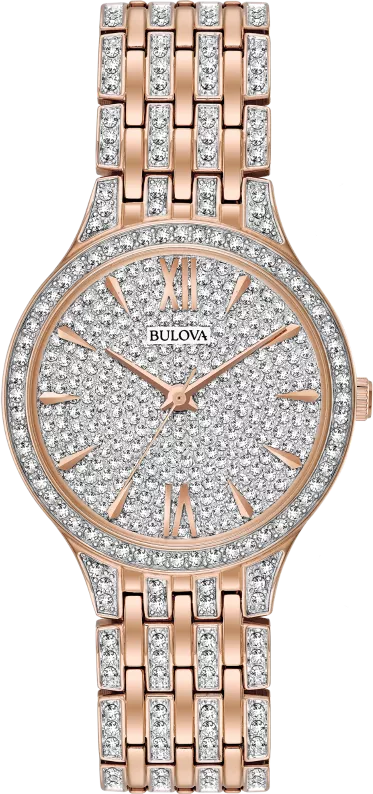 Bulova Phantom Rose Gold Ladies Watch 32mm