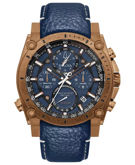 Bulova Precisionist Blue Watch 46.5mm