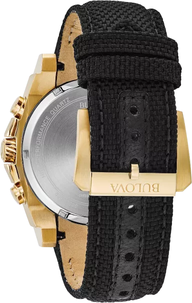 Bulova Precisionist Chronograph Watch 46.5mm