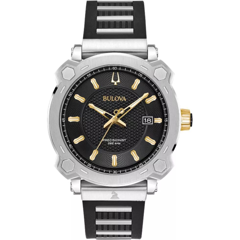 Bulova Precisionist Silicone Watch 41mm