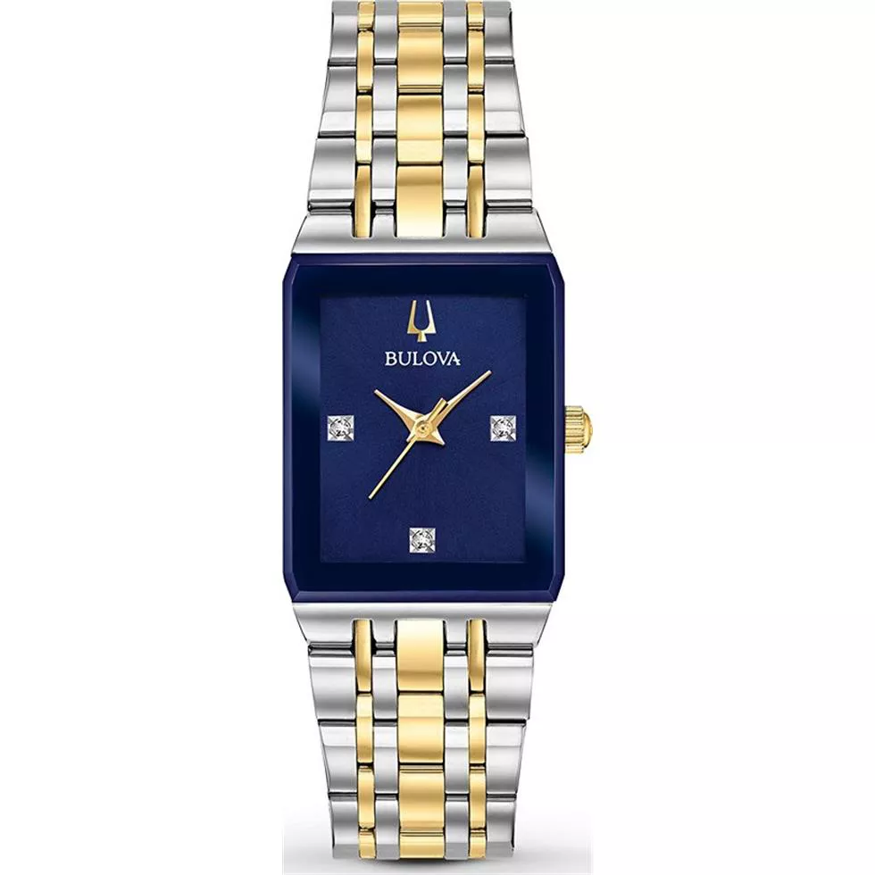 Bulova Quadra Women's Watch 20.5mm x 32mm 