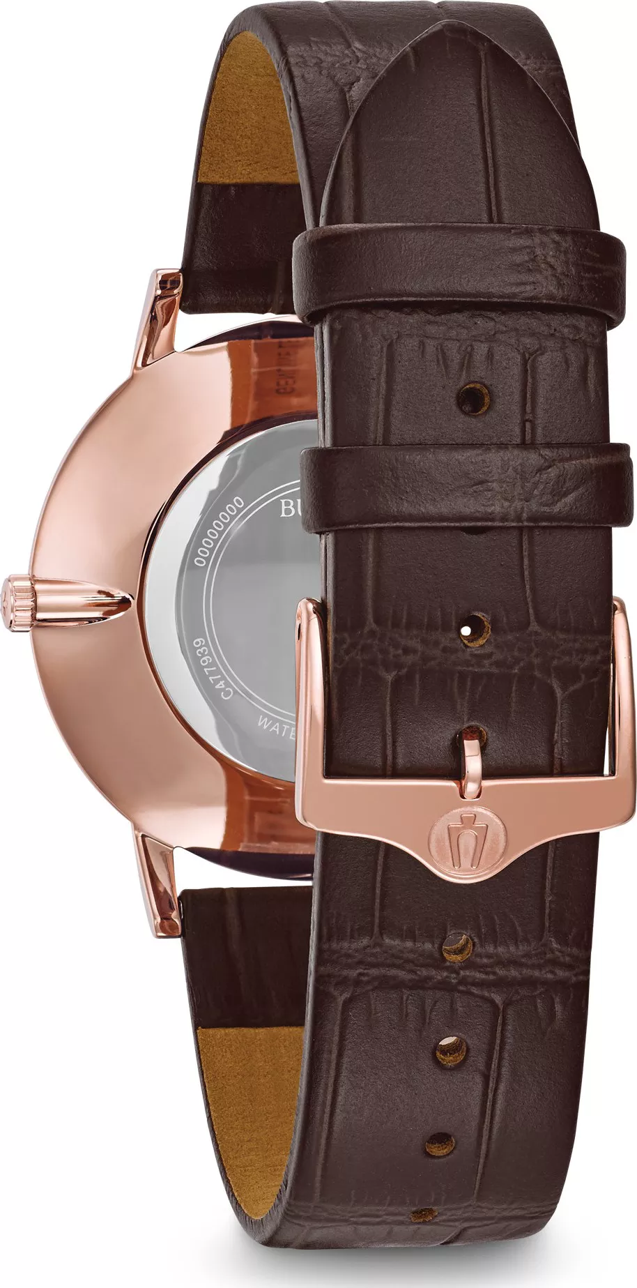 Bulova Classic Leather Watch 40mm