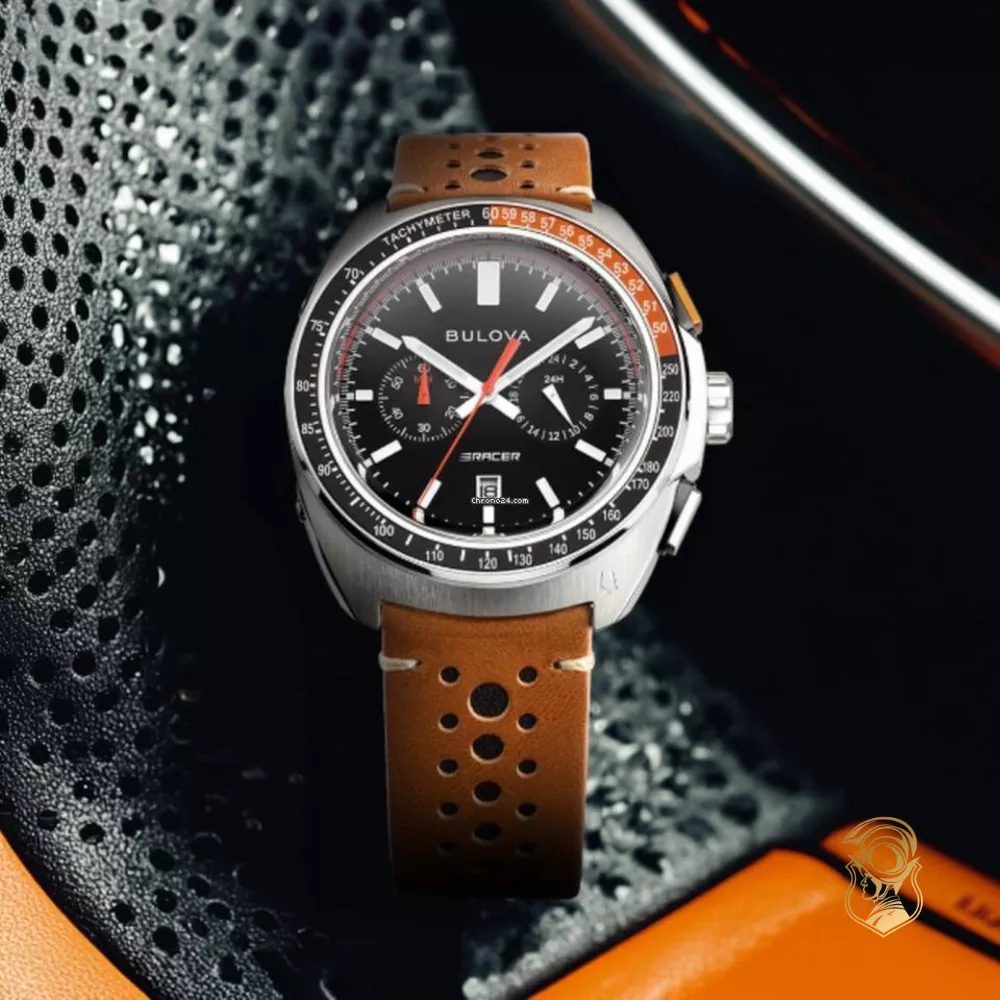 Bulova  Racer Chronograph Quartz Watch 42mm