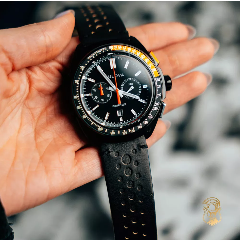 Bulova Racer Chronograph Watch 42mm