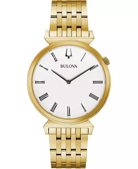Bulova Regatta Gold-Tone Watch 38mm