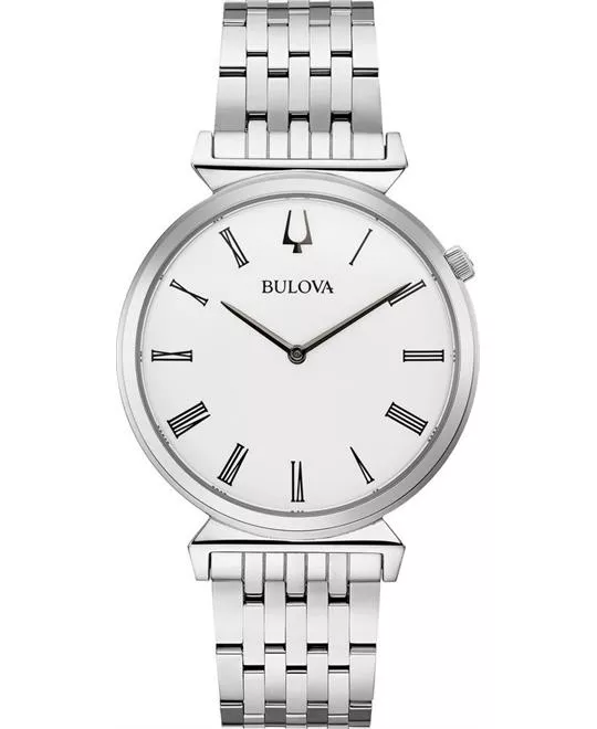 Bulova Regatta Quartz White Watch 30mm