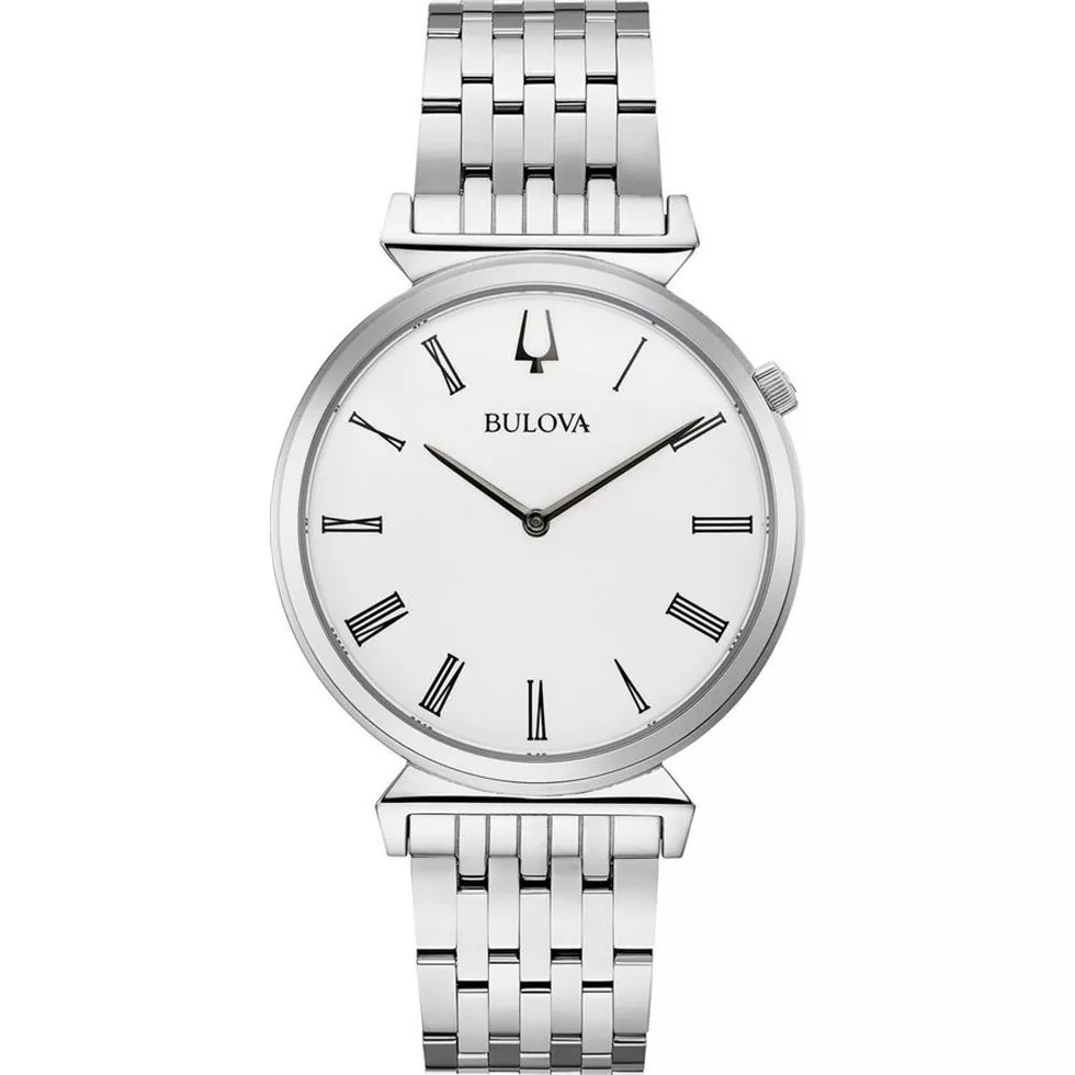 Bulova Regatta Quartz White Watch 30mm