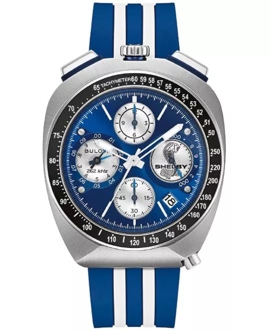 Bulova Shelby Racer Chronograph Limited Watch 43mm
