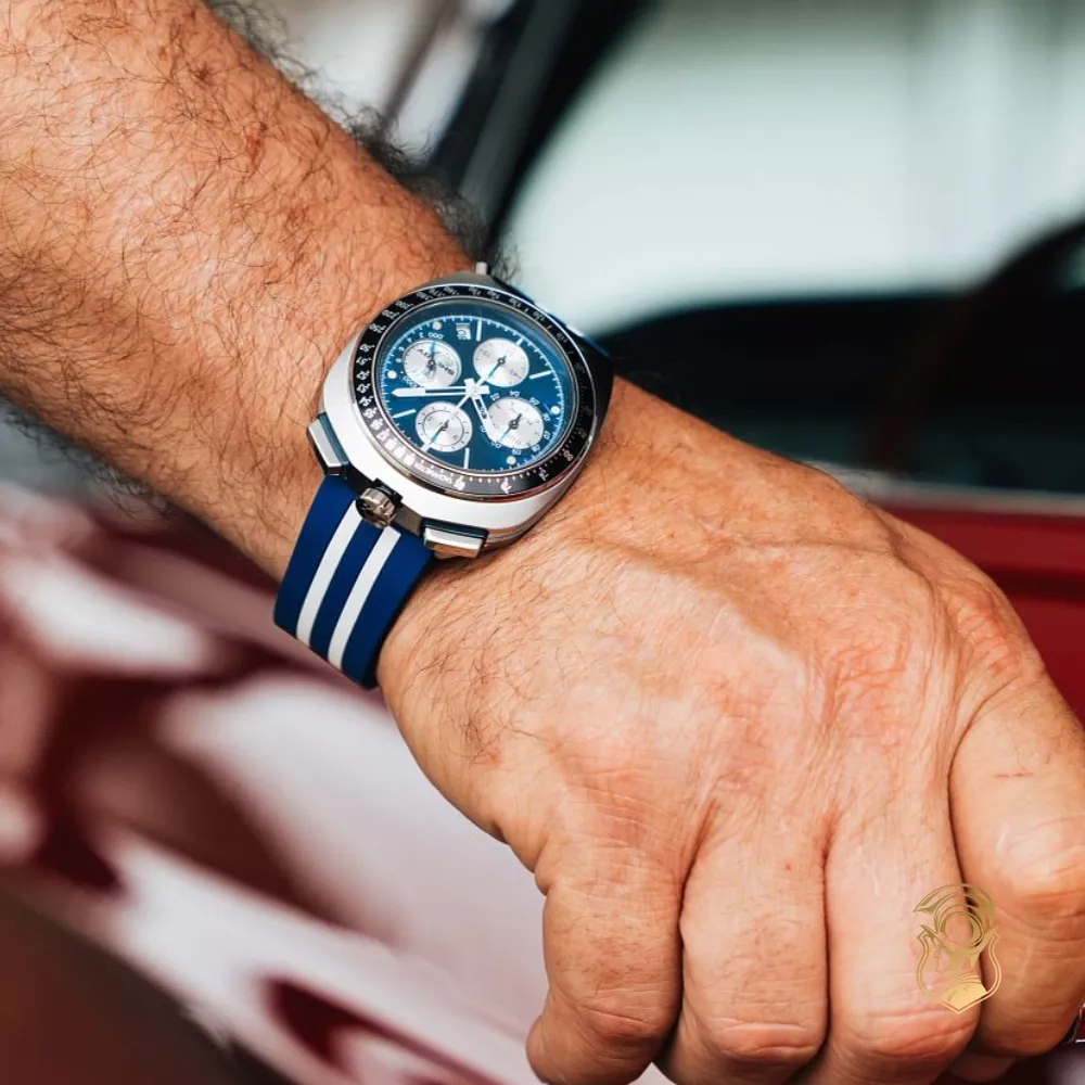 Bulova Shelby Racer Chronograph Limited Watch 43mm