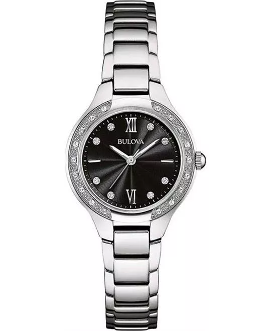 Bulova Silver Watch 26mm