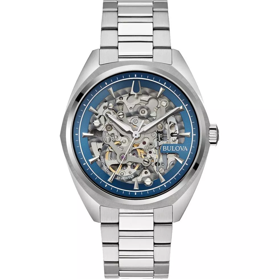 Bulova Surveyor Automatic Blue Watch 41mm