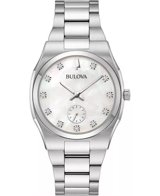 Bulova Surveyor Diamond Watch 34mm