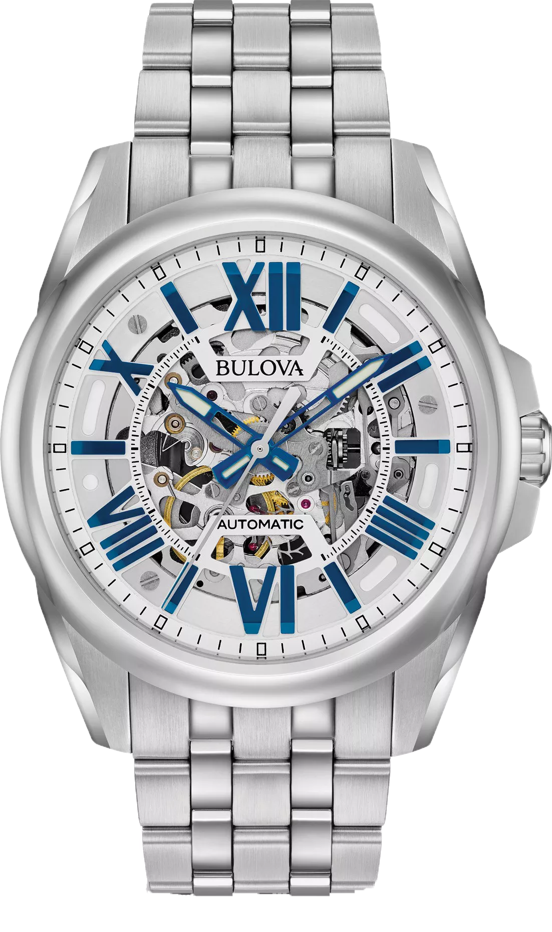 MSP: 70276 Bulova Sutton Automatic Mens Watch 43mm 11,260,000