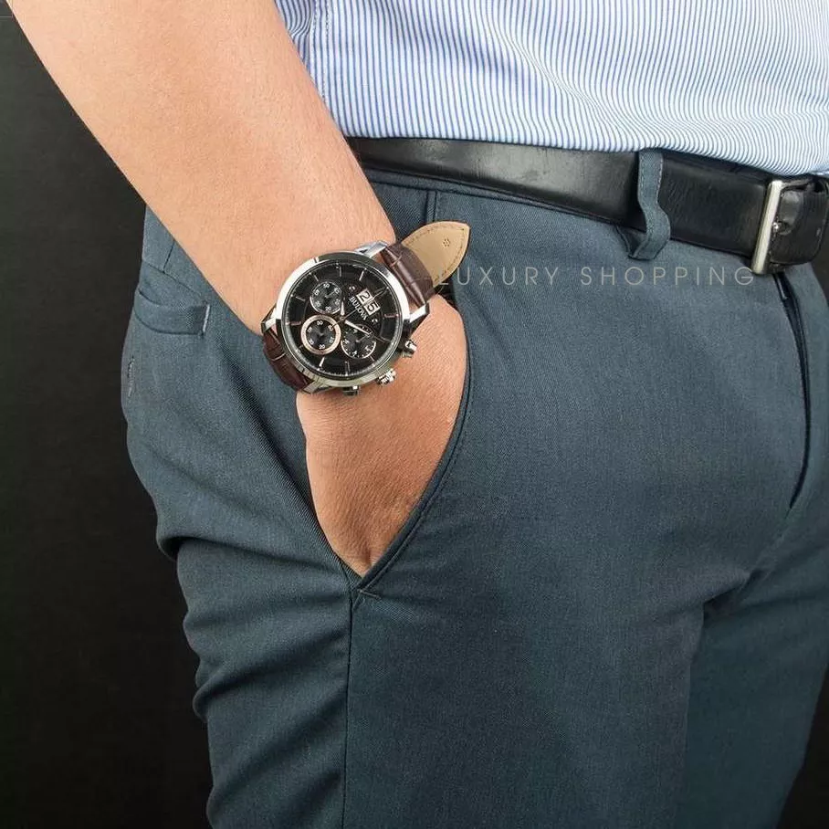 Bulova Sutton Black Watch 44mm  