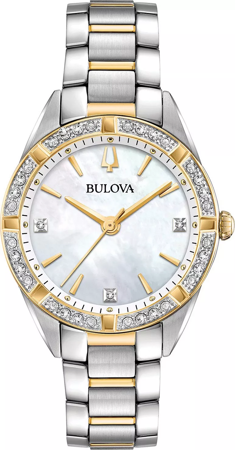 MSP: 83635 Bulova Sutton Diamond Watch 32.5mm 12,510,000