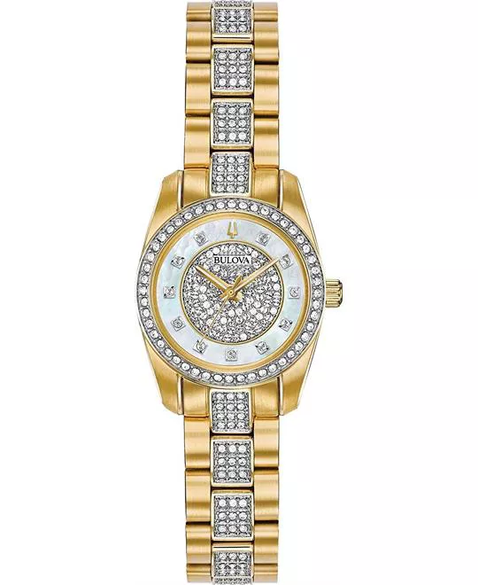 Bulova Swarovski Ladies Watch 23.5mm