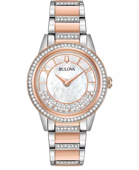 Bulova Turnstyle Mother of Pearl 33mm