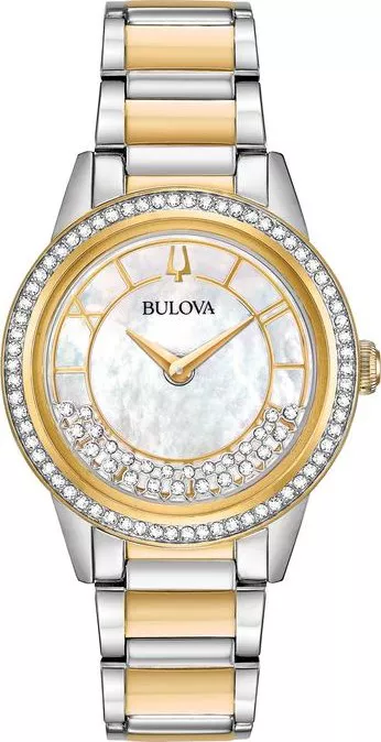 MSP: 96797 Bulova Turnstyle Swarovski Crystals Watch 32mm 11,260,000