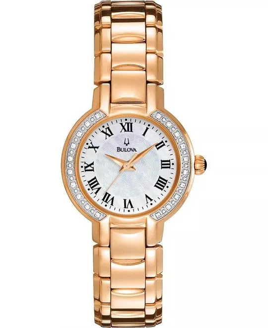 Bulova Classic Diamond Watch 27mm