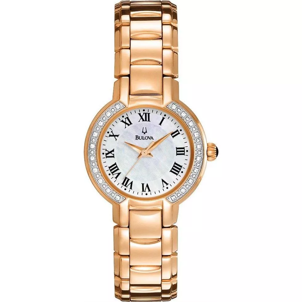 Bulova Classic Diamond Watch 27mm