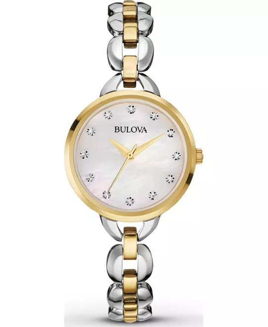 Bulova Facets Collection Petite watch 28mm