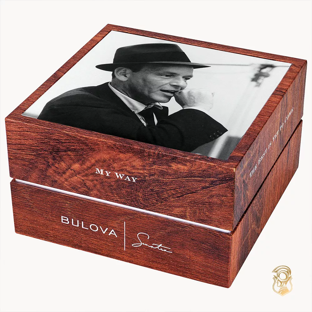 Bulova Young at Heart Frank Sinatra Watch 33.5mm