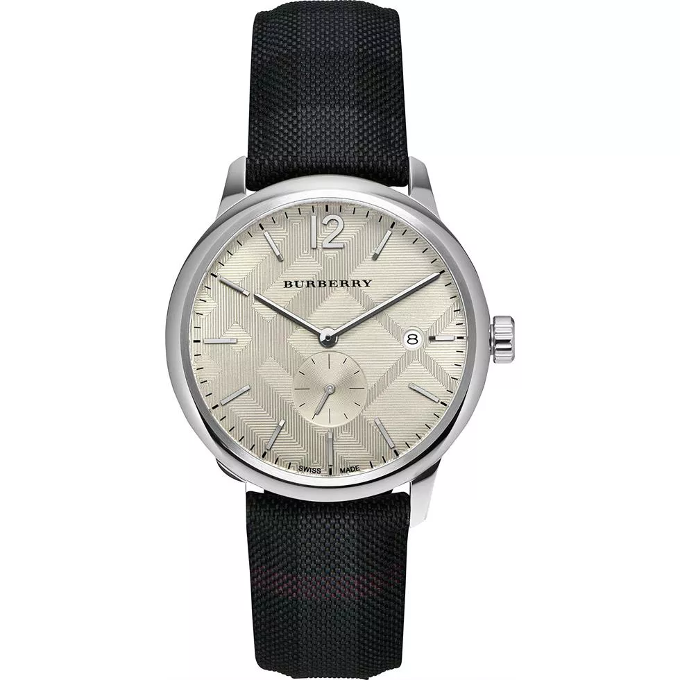 Burberry The Classic Stamped Round Watch 40mm