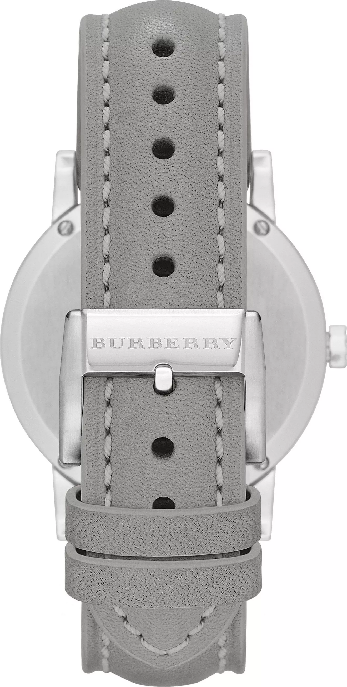 Burberry Light Grey Dial Grey Unisex Watch 38mm