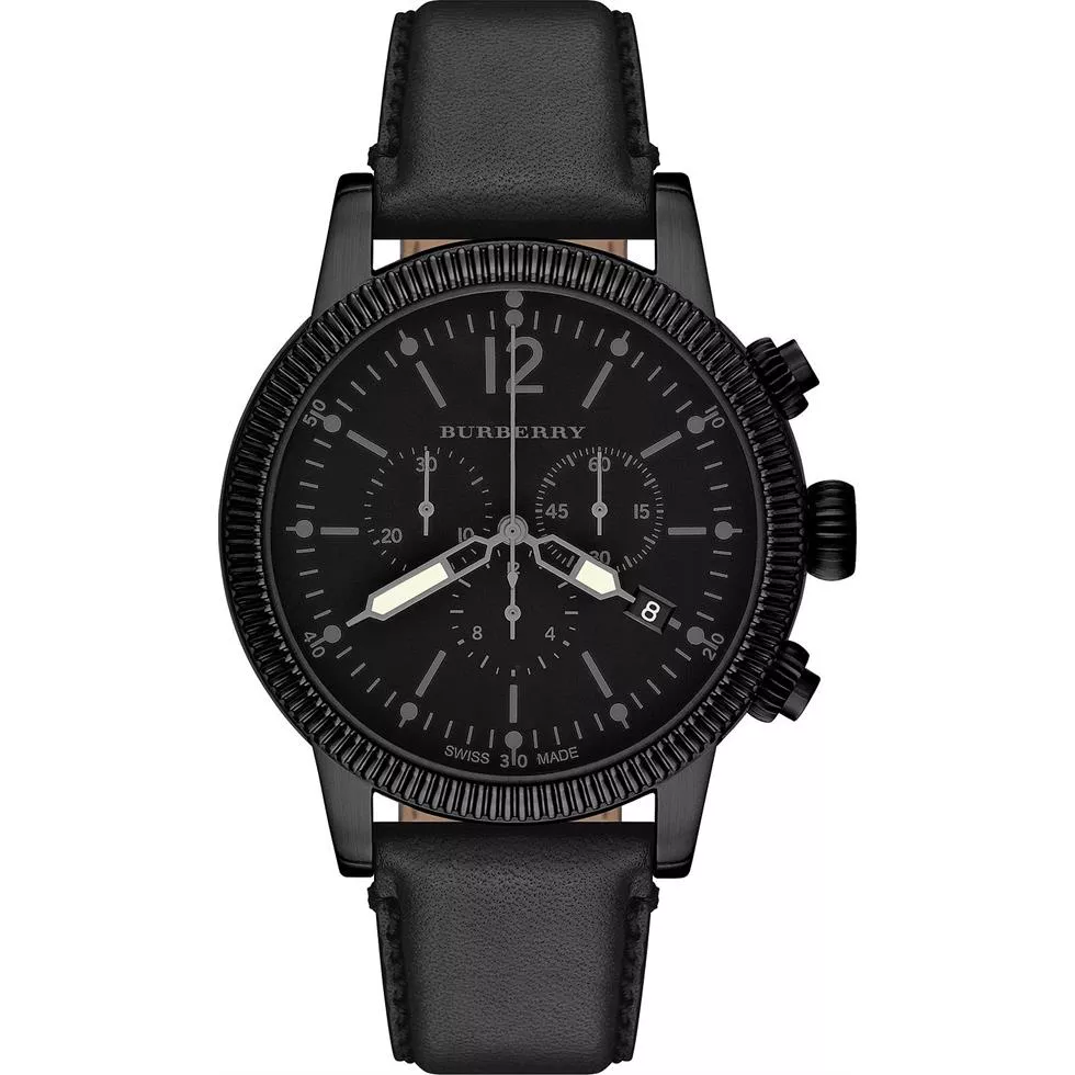 Burberry The Utilitarian Chronograph Swiss Watch 42mm