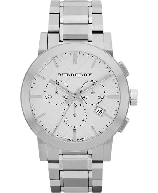 Burberry The City Men's Swiss Stainless Steel 42mm 