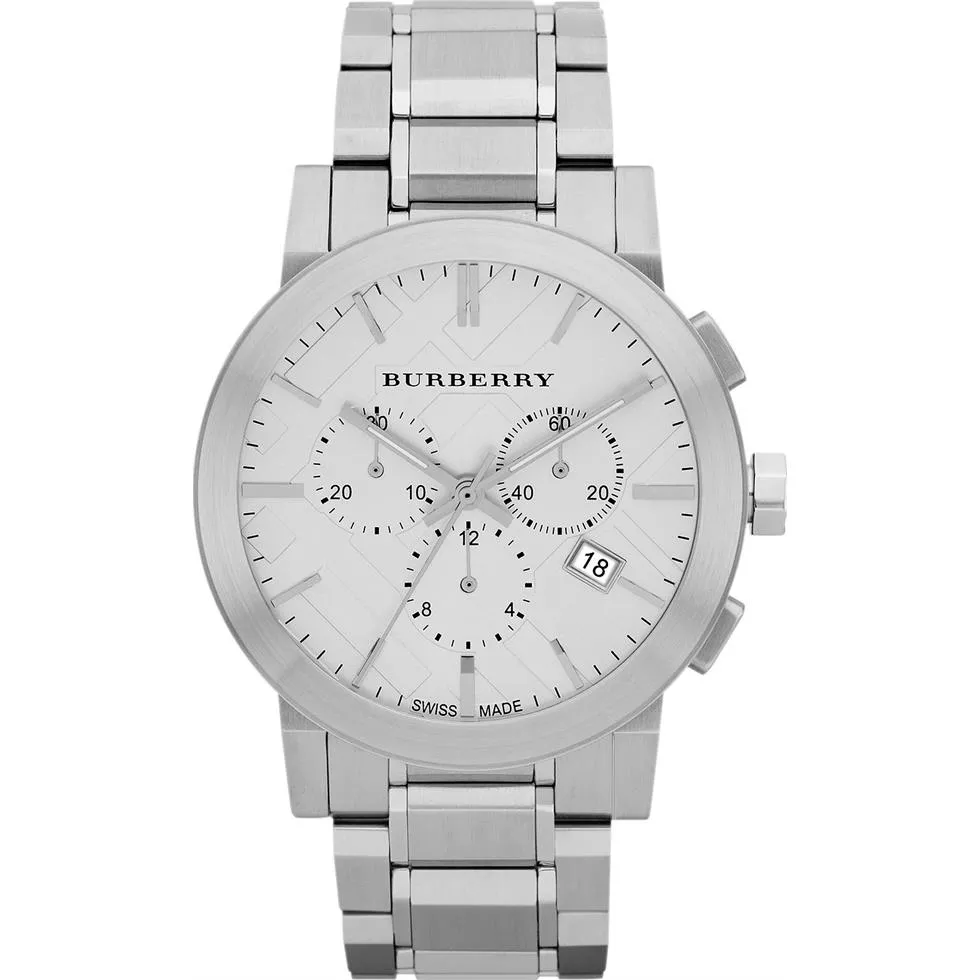 Burberry The City Men's Swiss Stainless Steel 42mm 