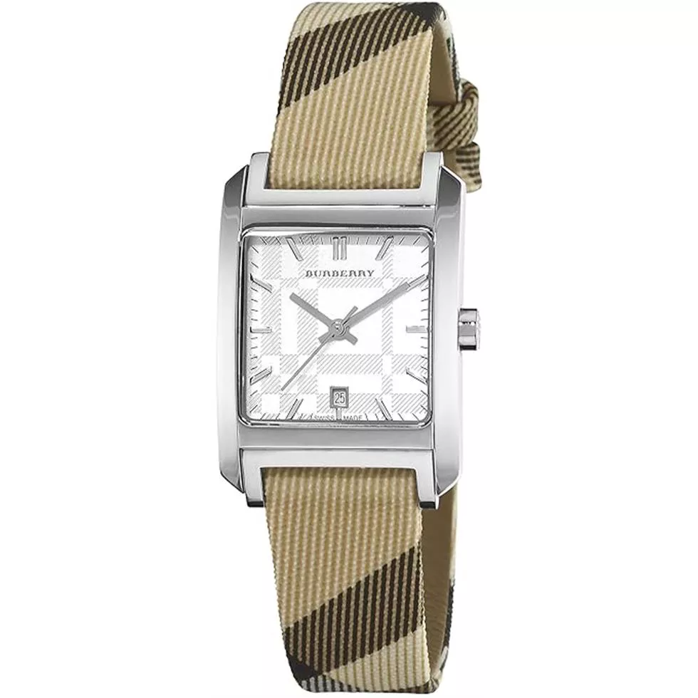 Burberry Nova Check Square Watch 28.9 x 25.6 mm