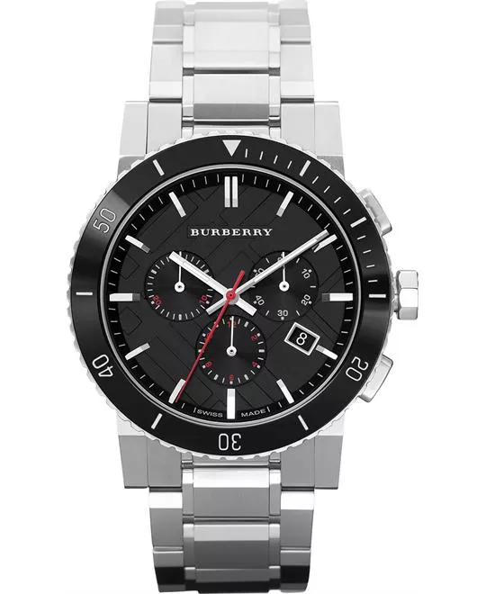 Burberry The City Swiss Chronograph Watch 42mm