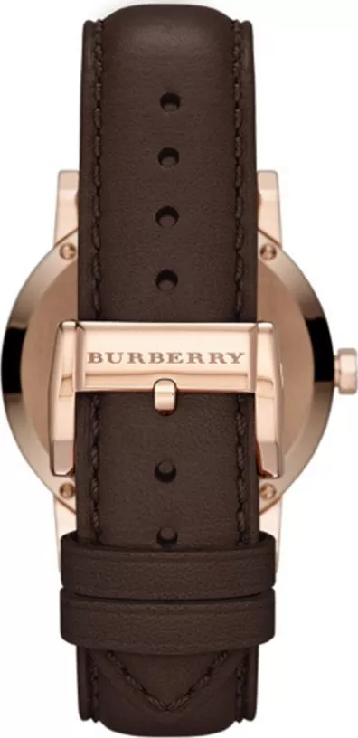Burberry Taupe Check Pattern Watch 38mm