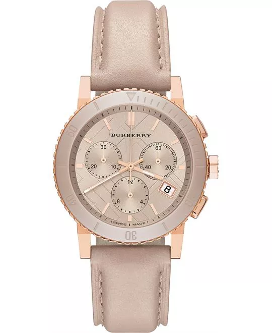 Burberry The City Chronograph  Unisex Watch 38mm