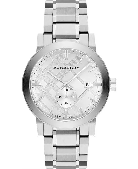 BURBERRY The City Silver Watch 42mm