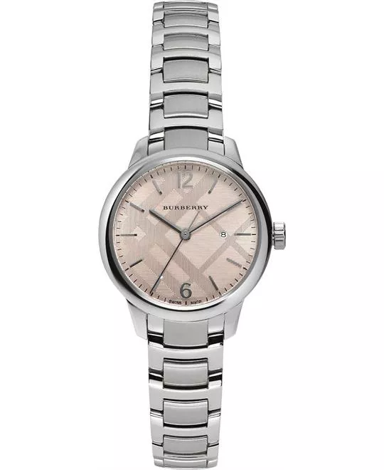 Burberry THE CLASSIC Women's Stainless Steel Bracelet Watch 32mm 