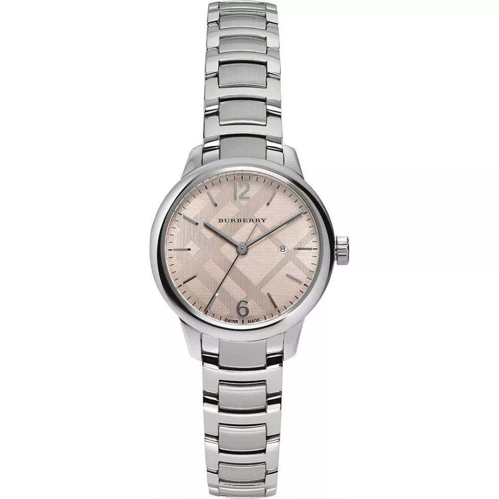 Burberry THE CLASSIC Women's Stainless Steel Bracelet Watch 32mm 